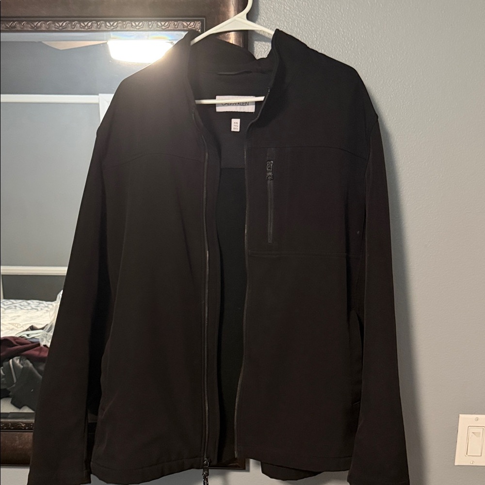 Calvin Klein Men's Black Lightweight Jacket